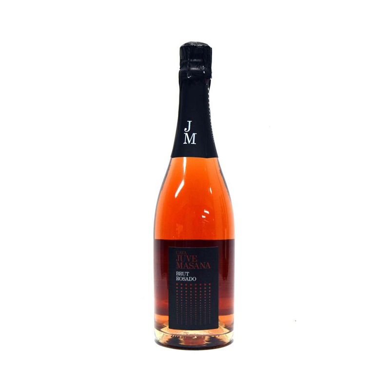 Parelende-wijn-Juve-Masana-Brut-Rosado-Rosé-Cava-Spanje