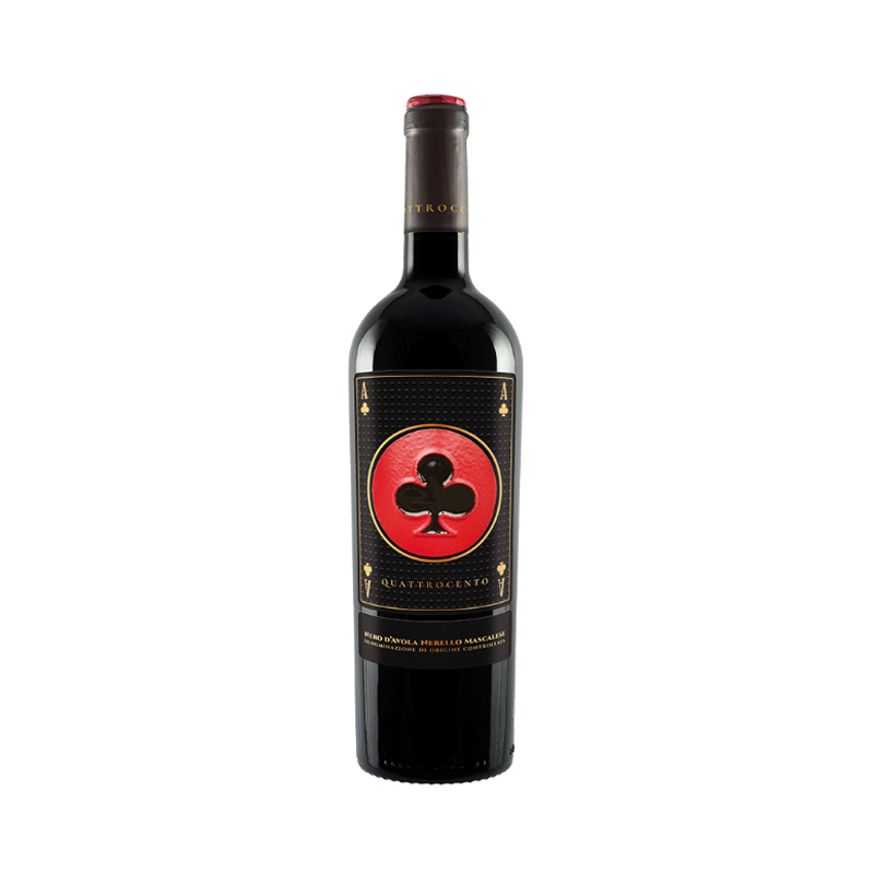 Rode-Wijn-4Cento-Nerello-Cinquesegni-Sicilia-Italië