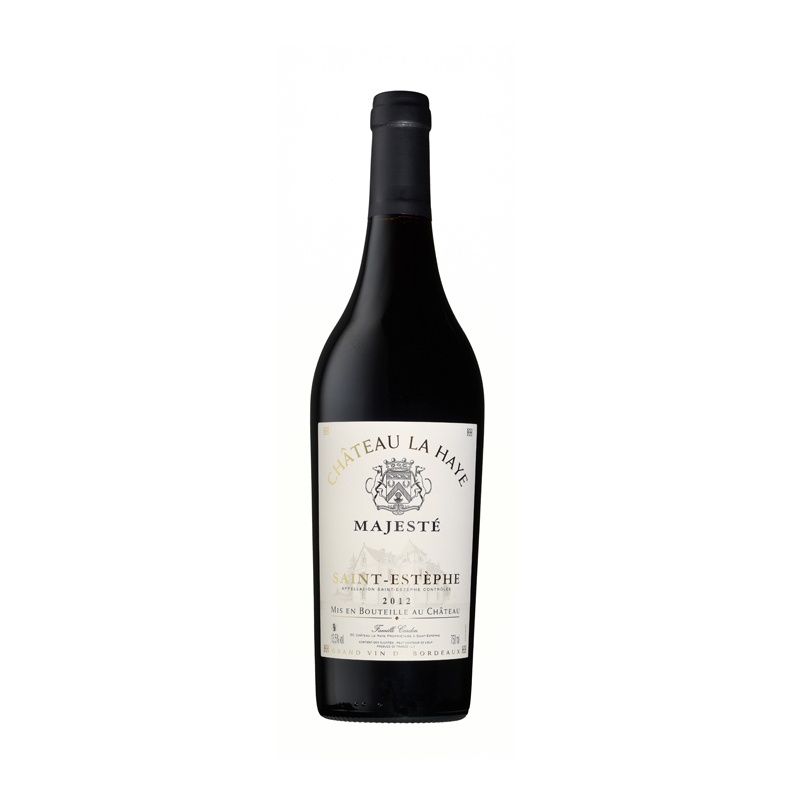 Rode-Wijn-Bordeaux-Chateau-La-Haye-Majesté-Cru-Bourgois-Saint-Estèphe-Frankrijk