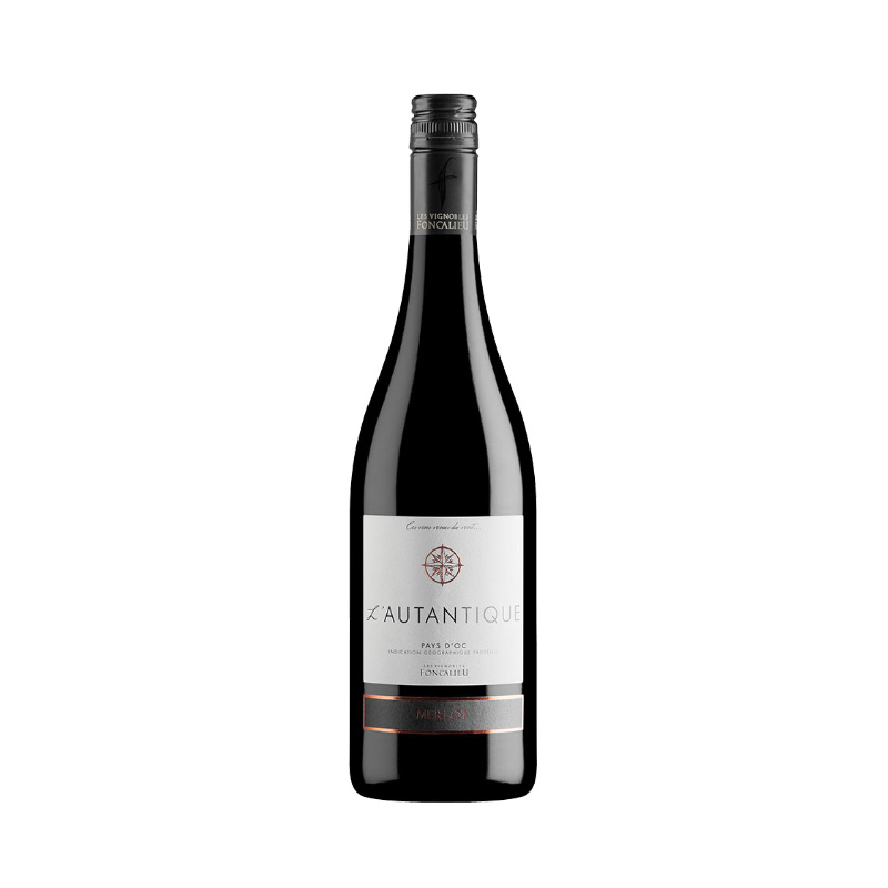 Rode-Wijn-Foncalieu-Autantique-Pays-doc-Merlot-Frankrijk