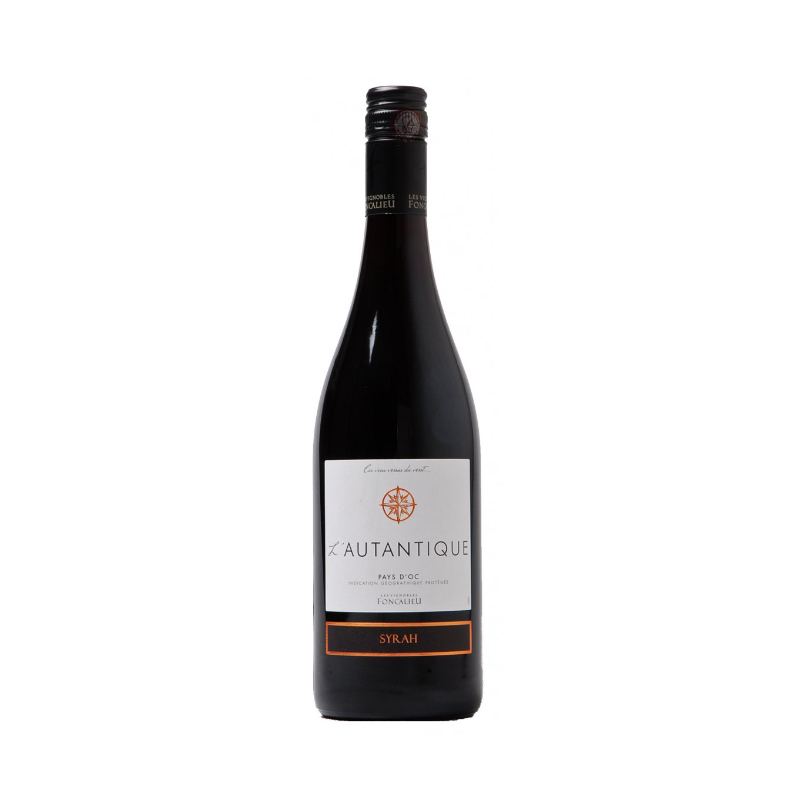 Rode-Wijn-Foncalieu-Autantique-Pays-doc-Syrah-Frankrijk