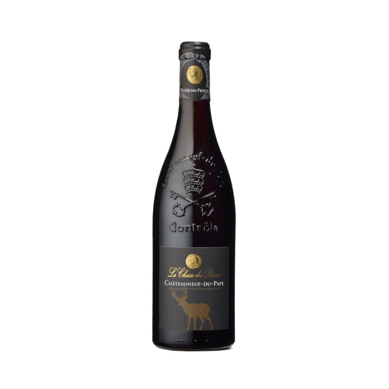 Rode-Wijn-LaChasse-Châteauneuf-du-Pape-CôtesduRhône-CellierdesPrinces-Frankrijk