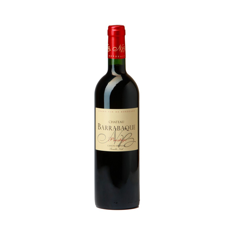 Rode-Wijn-Prestige-Canon-Fronsac-Château-Barrabaque-Frankrijk