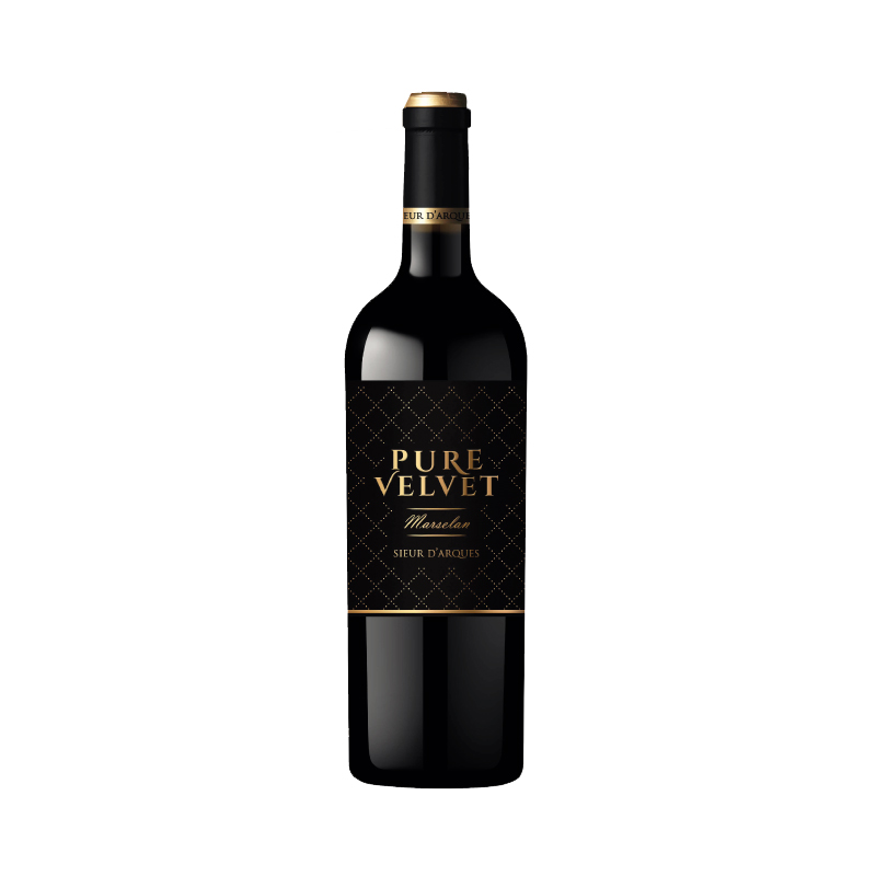 Rode-Wijn-Sieur-d'arques-Marselan-Pure-Velvet-Sud-Frankrijk