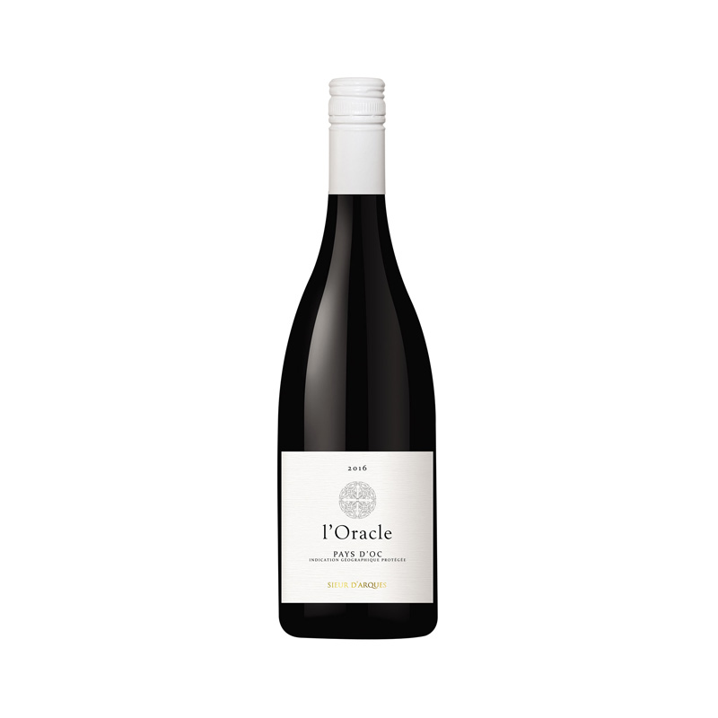 Rode-Wijn-l'oracle-Merlot-Sieur-d'arques-Sud-Frankrijk