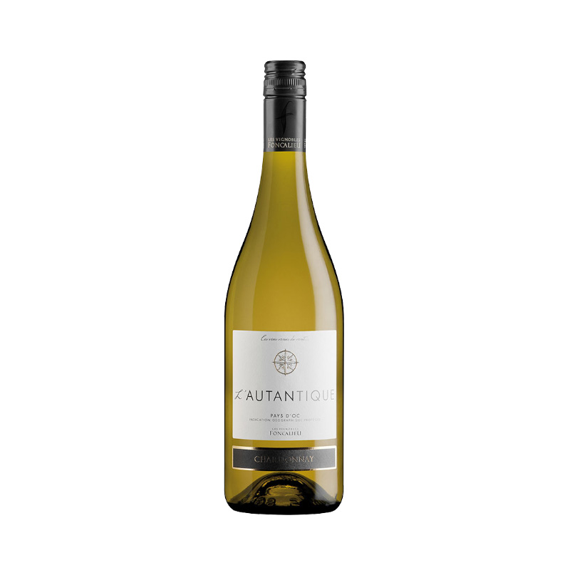 Witte-Wijn-Foncalieu-Autantique-Pays-doc-Chardonnay-Frankrijk