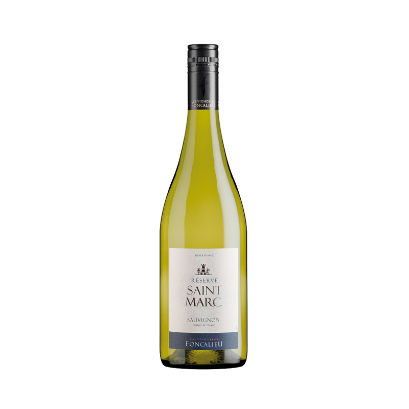 Witte-Wijn-Foncalieu-Saint-Marc-Sauvignon-Sud-Frankrijk