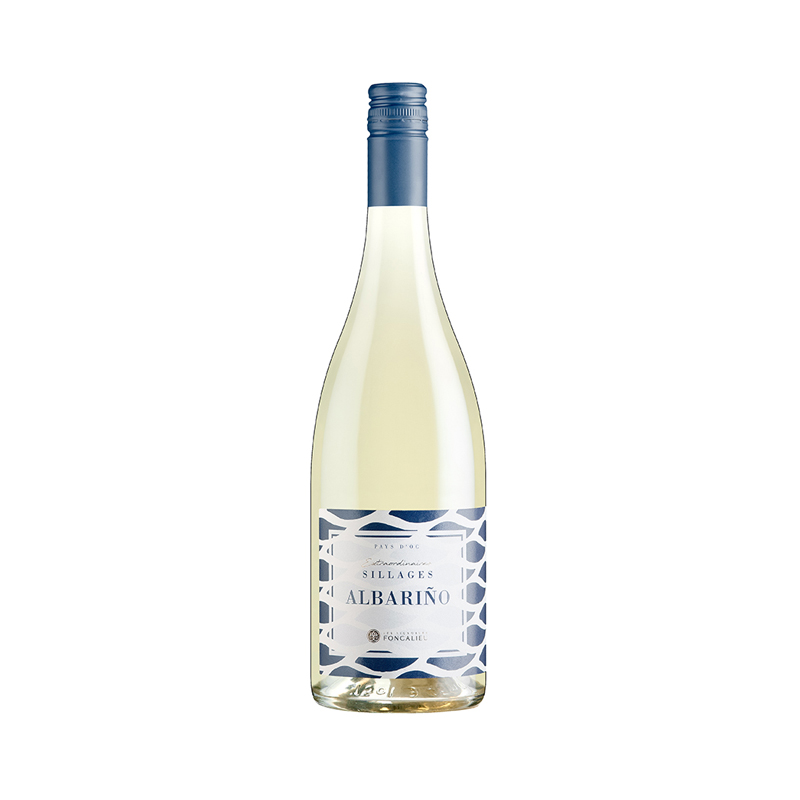 Witte-Wijn-Sillages-Albarino-Foncalieu-Frankrijk