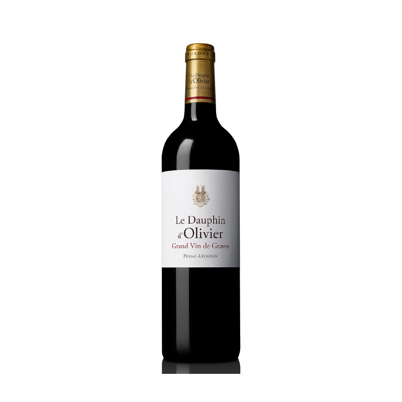 Rode-Wijn-Le-Dauphin-d’Olivier-Pessac-Léognan-Bordeaux-Frankrijk