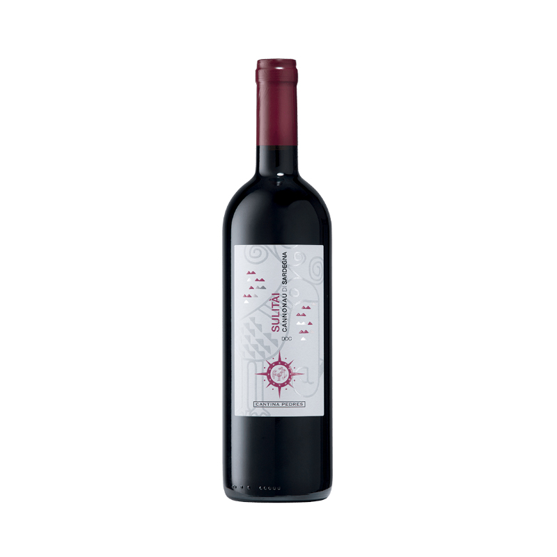 Rode-Wijn-Cantina-Pedres-Sulitài-Cannonau-di-Sardegna-Italië