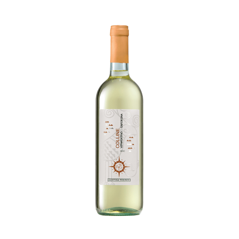 Witte-Wijn-Cantina-Pedres-Colline-Vermentino-di-Sardegna-Italië