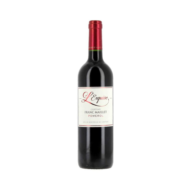 Rode-Wijn-Château-Franc-Maillet-l'Esquive-Pomerol-Bordeaux-Frankrijk