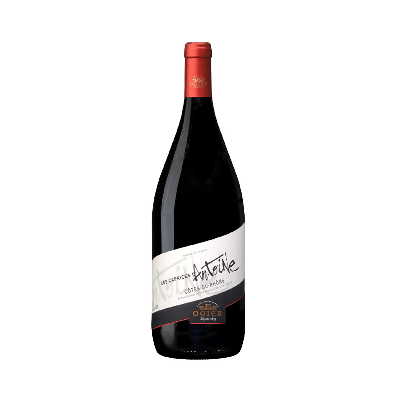 Rode-Wijn-Ogier-Caprices-d'-Antoine-Côtes-du-Rhône-Frankrijk