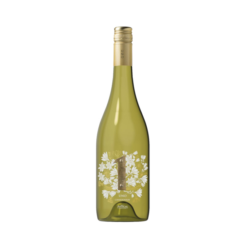 Witte-Wijn-Uno-Chardonnay-donker-Antigal-Uco-Valley-Mendoza-Argentinë