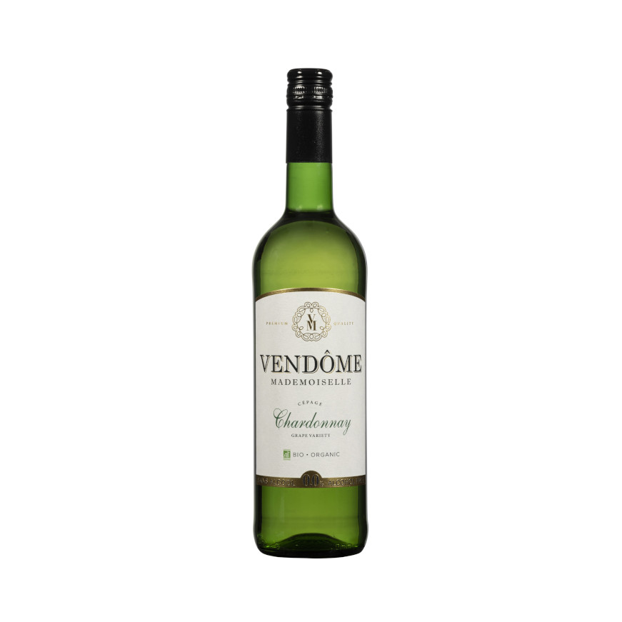 Alcohol-vrije-wijn-Vendome-Mademoiselle-Chardonnay-Wit